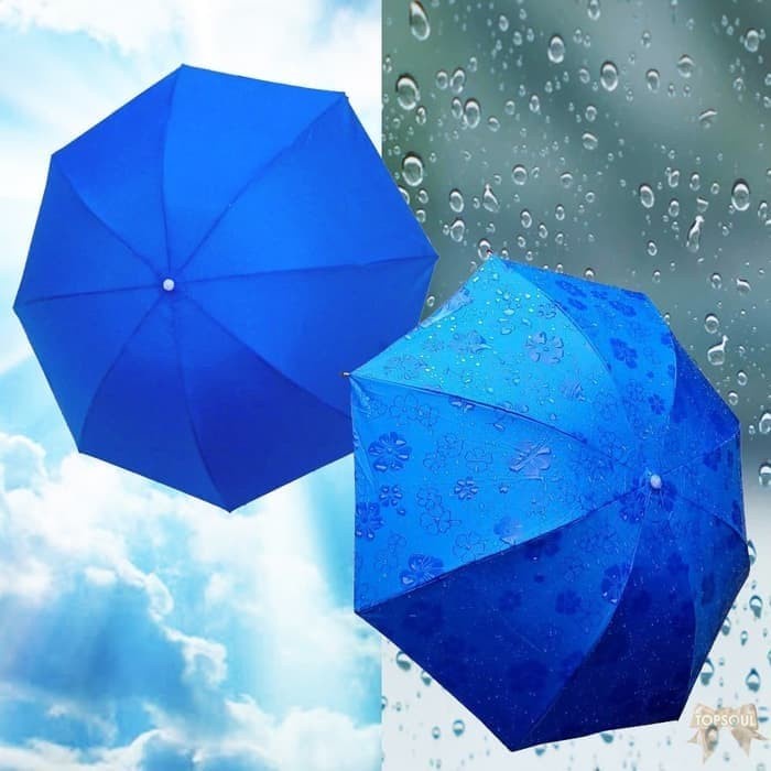 Payung Mini Lipat Hujan 3D Motif ajaib Magic Umbrella Anti UV