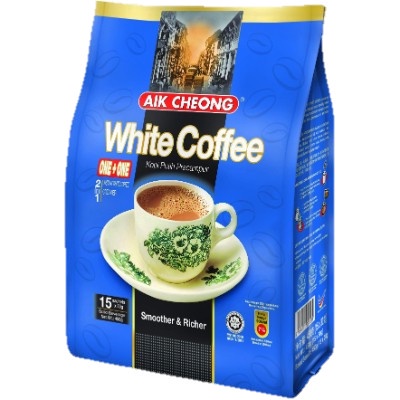 

AIK CHEONG WHITE COFFEE ONE + ONE 30GR X 15 SACHET