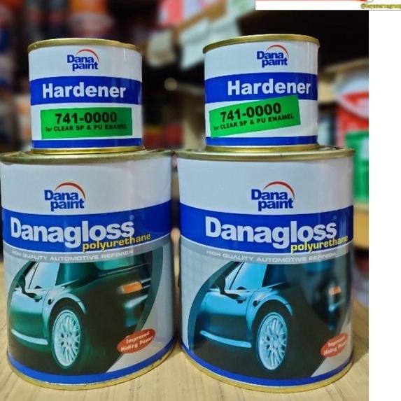 CAT DANAGLOSS POLYURETHANE PUTIH & HITAM (1KG) - Putih