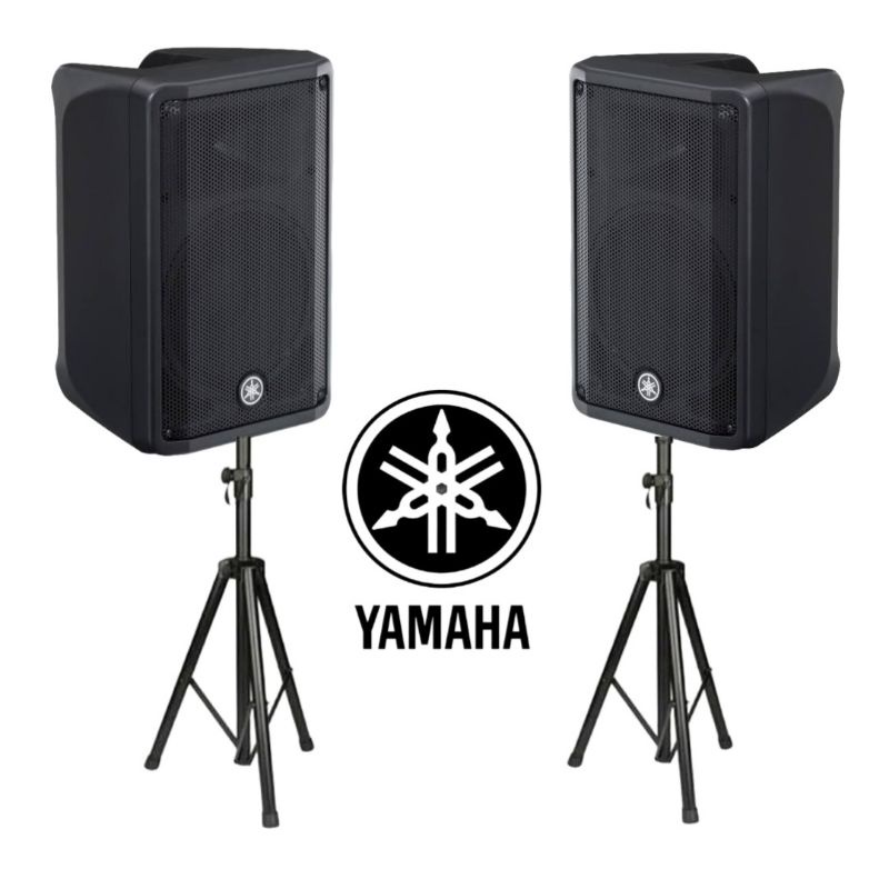 Paket Speaker Yamaha Dbr 10 Aktif Mixer Mg 06 Xu Mic Full Set Yamaha