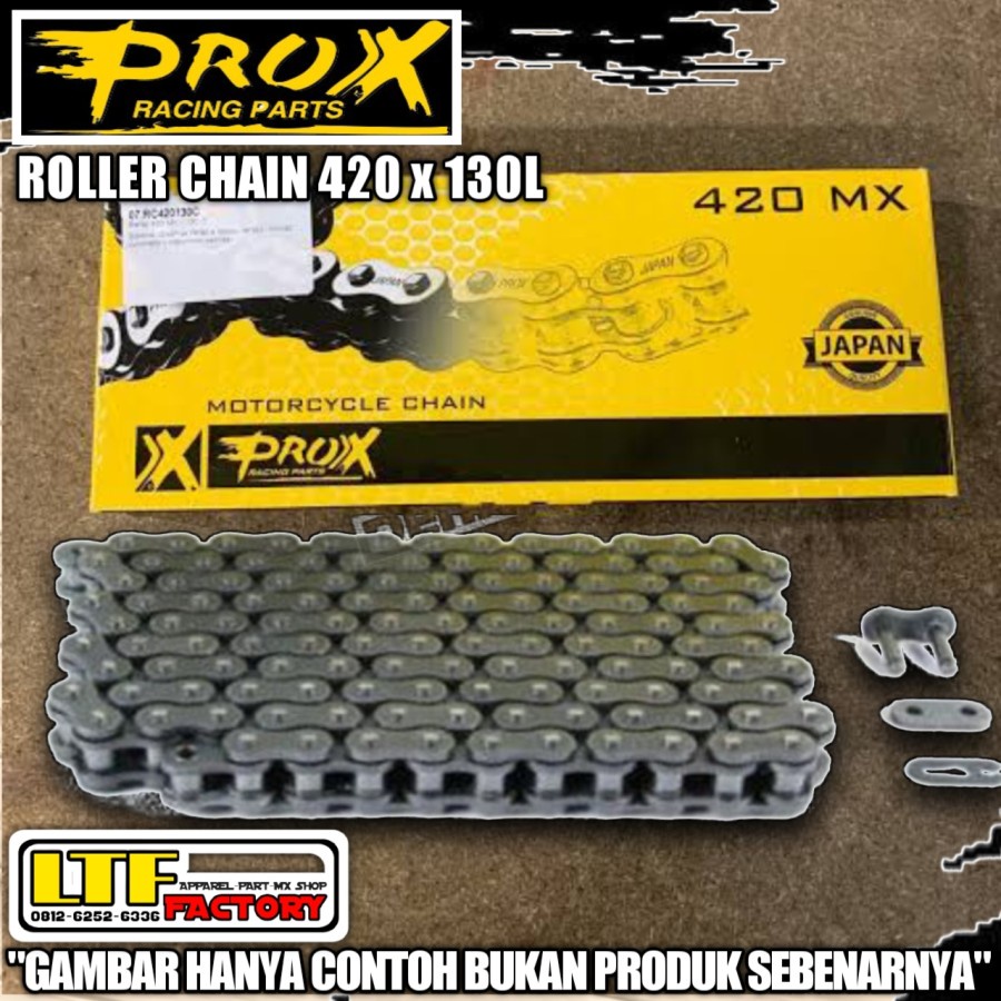 PROX MX UNIVERSAL Roller Chain - Rantai Roda YAMAHA YZ - KAWASAKI KX - HONDA CR - SUZUKI RM - KTM SX