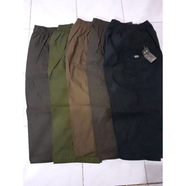 Celana Sirwal Pria Dewasa Celana cingkrang pria Muslim buat sholat bahan katun sirwal