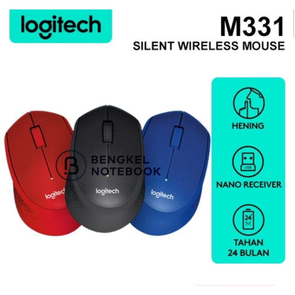 Mouse Wireless Logitech M331 Silent Click