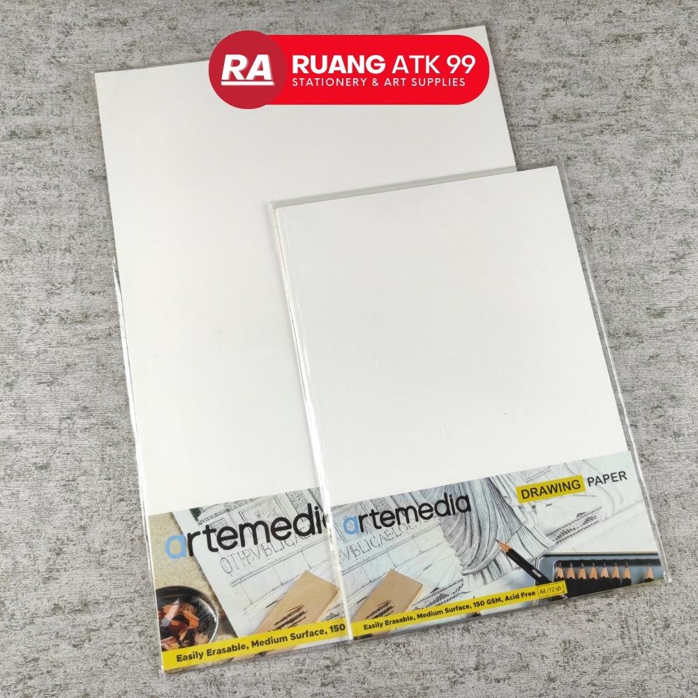 

Artemedia Drawing Paper Sheet A3/A4 150 gsm Kertas Gambar Kertas Sketsa