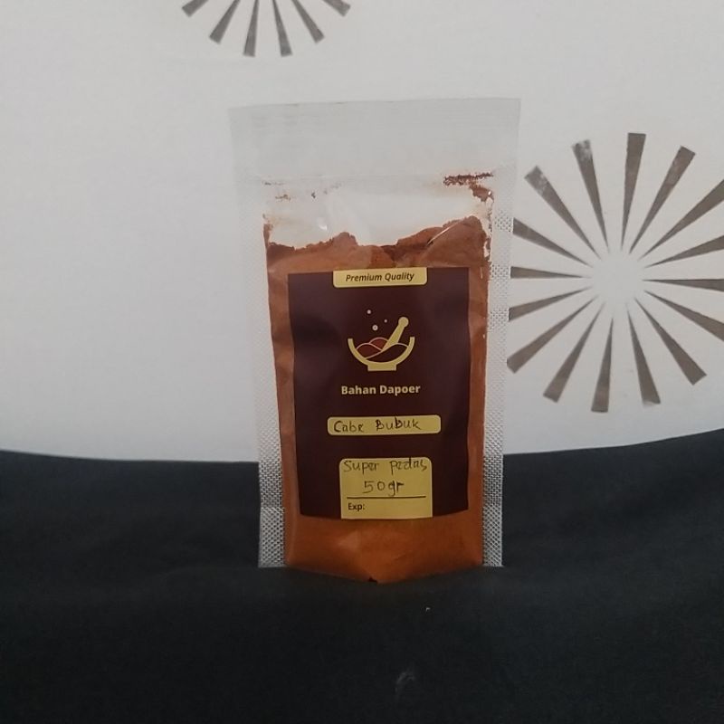 

Chili Powder / Bubuk Cabe SUPER PEDAS 100% Premium - 50 gram