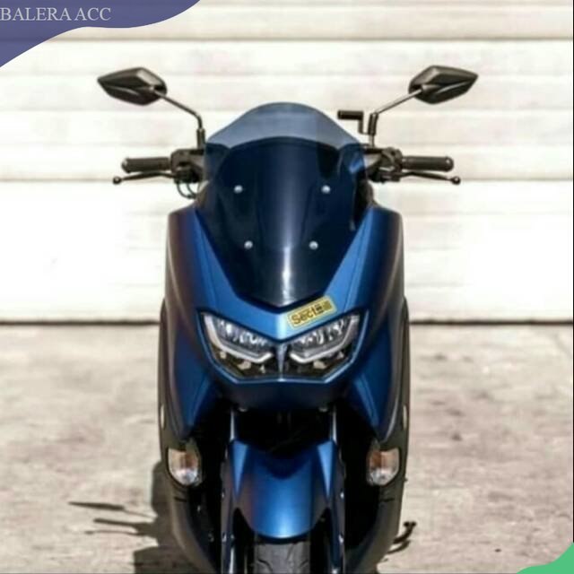 Winshield / Visor / Tadah angin Carbu polos New NMAX 2020-2022 TERBARU