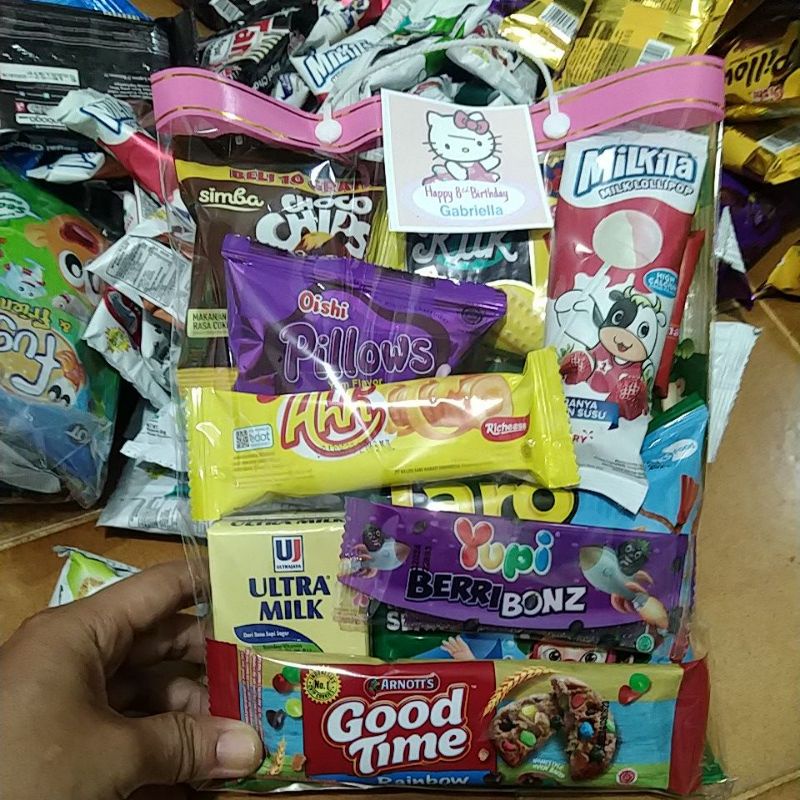 

Bingkisan Snack Ulang Tahun Anak// Hampers Ulang Tahun Anak