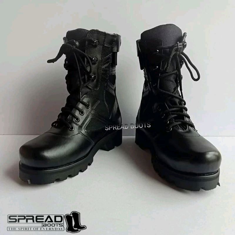 sepatu pdl security - polisi - damkar - tni