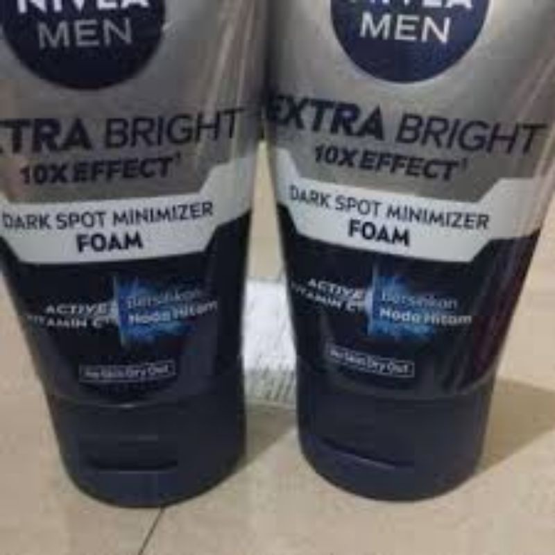 NIVEA MEN Personal Care Men Extra White Dark Spot Minimizer Facial Foam - 100 ml