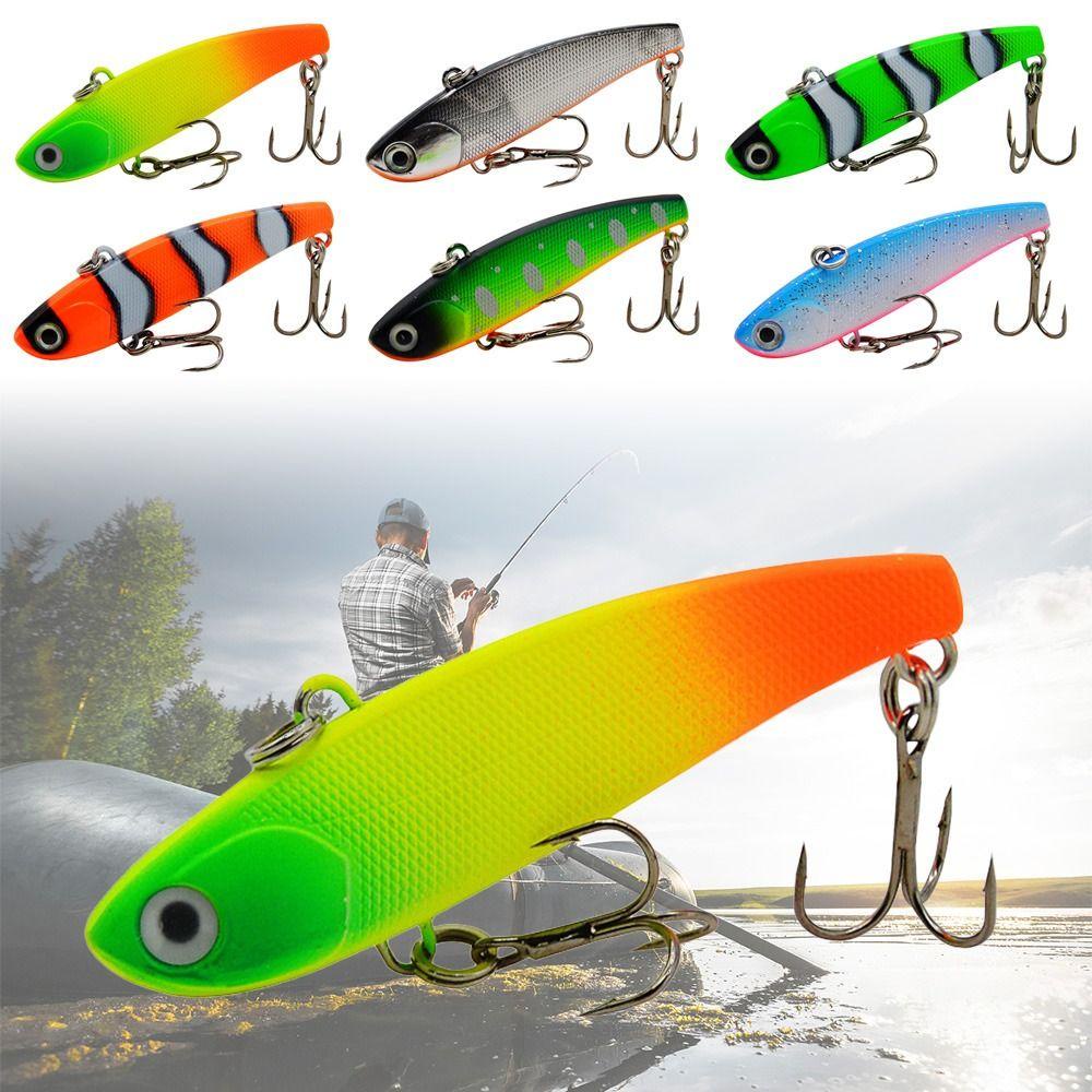 Preva Umpan Tenggelam Multicolor Getaran Bermanfaat Musim Dingin Memancing Long Casting Lure
