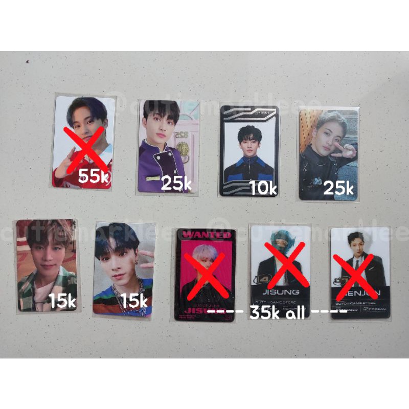pc nct mark keycard sg22, uc universe, scratch glitch mode, taeil xiaojun jewel universe take all 85