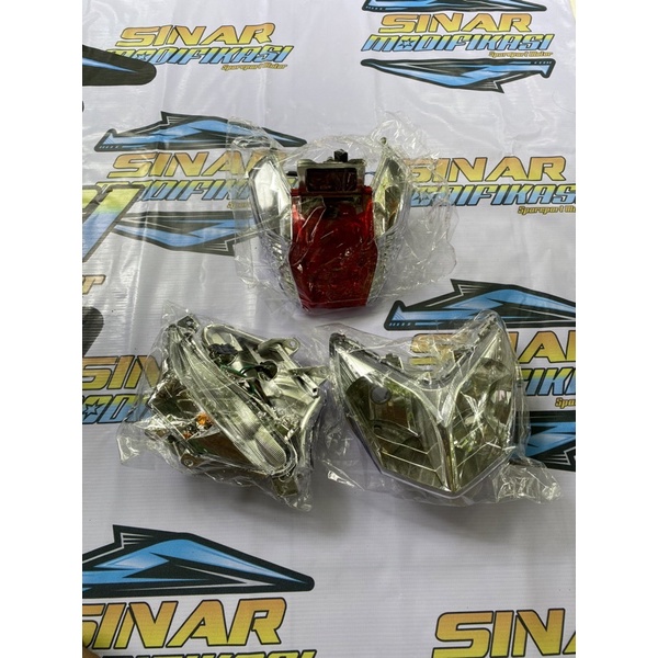 Reflektor lampu-lampu supra x 125 Karburator / supra 125 batman 2008-2014