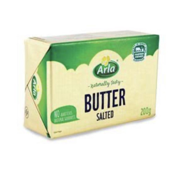 

butter arla salted 200