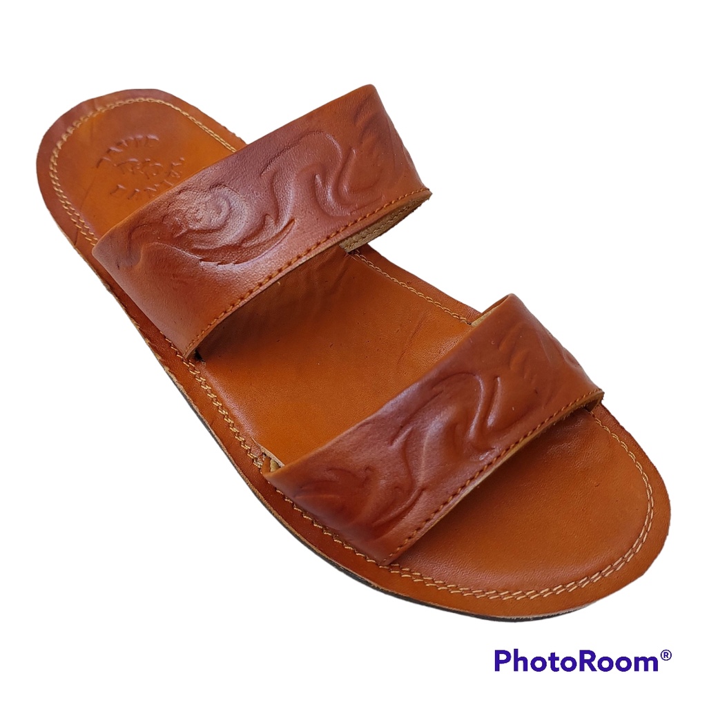 DAVID DANIEL Sandal Casual Kulit - FSA 02 Mocca