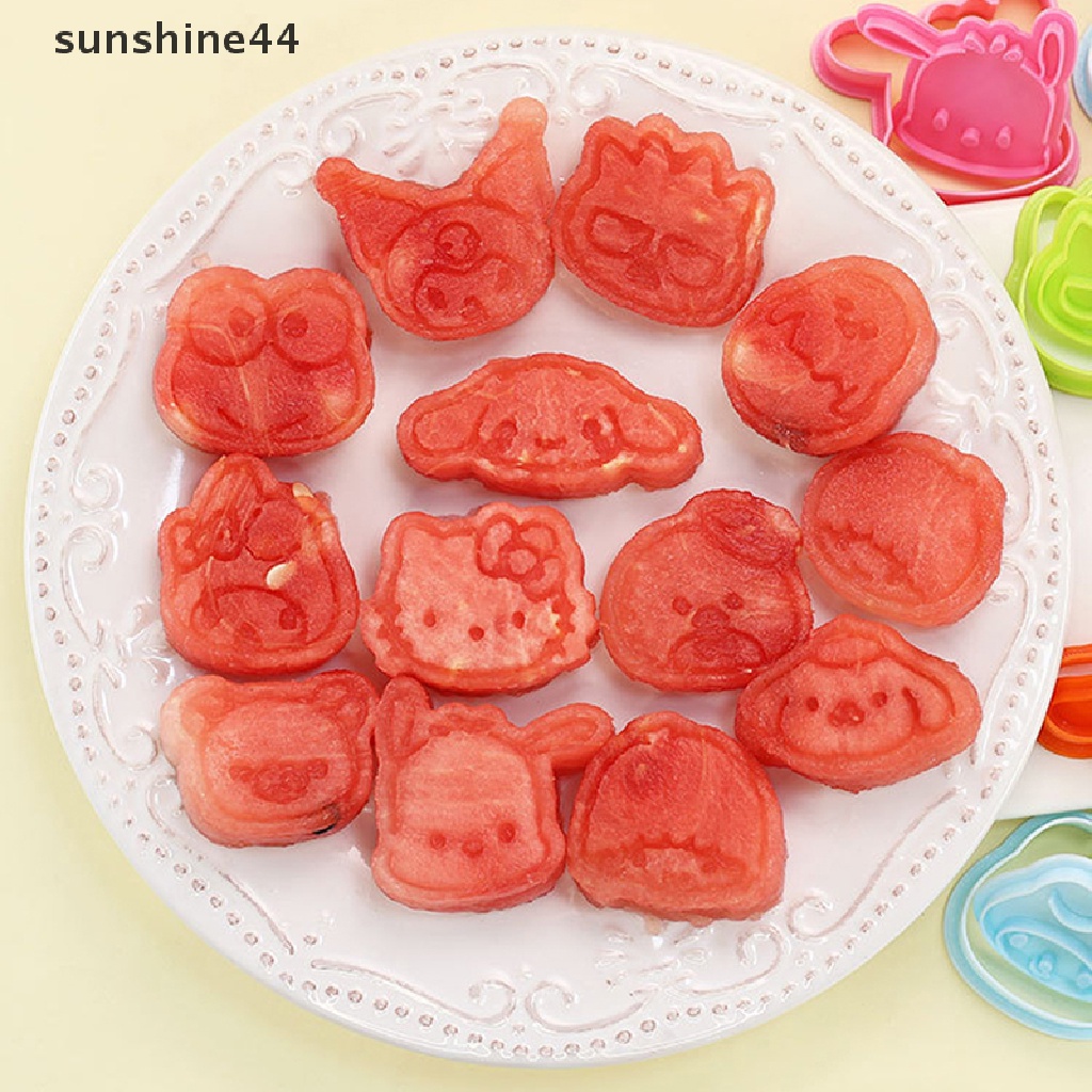 Sunshine Cetakan Kue / Biskuit Bentuk Kartun 3D Lucu