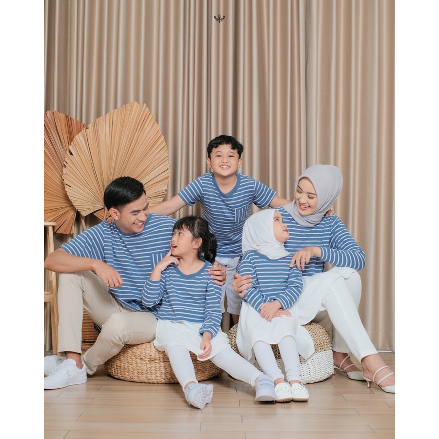 Wimi.Id Milan Family Set - Sea | Family Set | Baju Ibu Hamil dan Ibu Menyusui