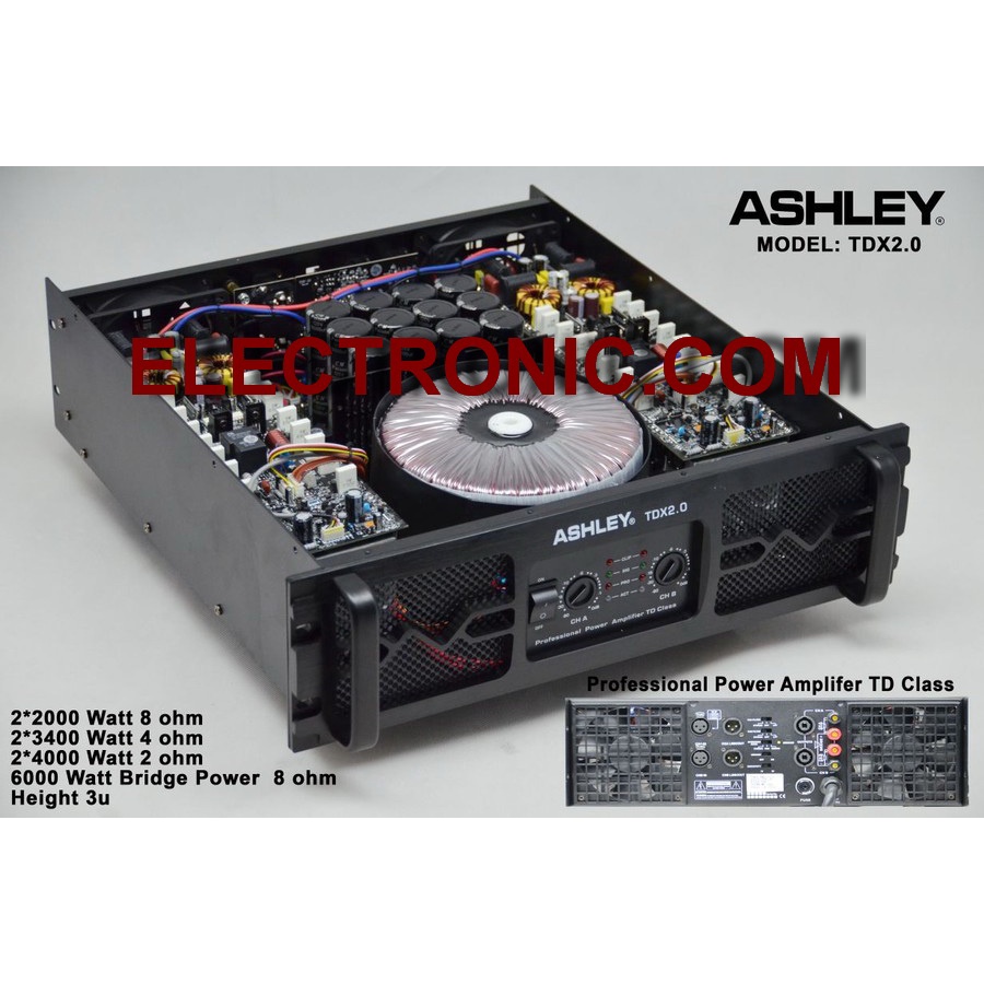 power ashley tdx2.0 tdx 2.0 original ashley