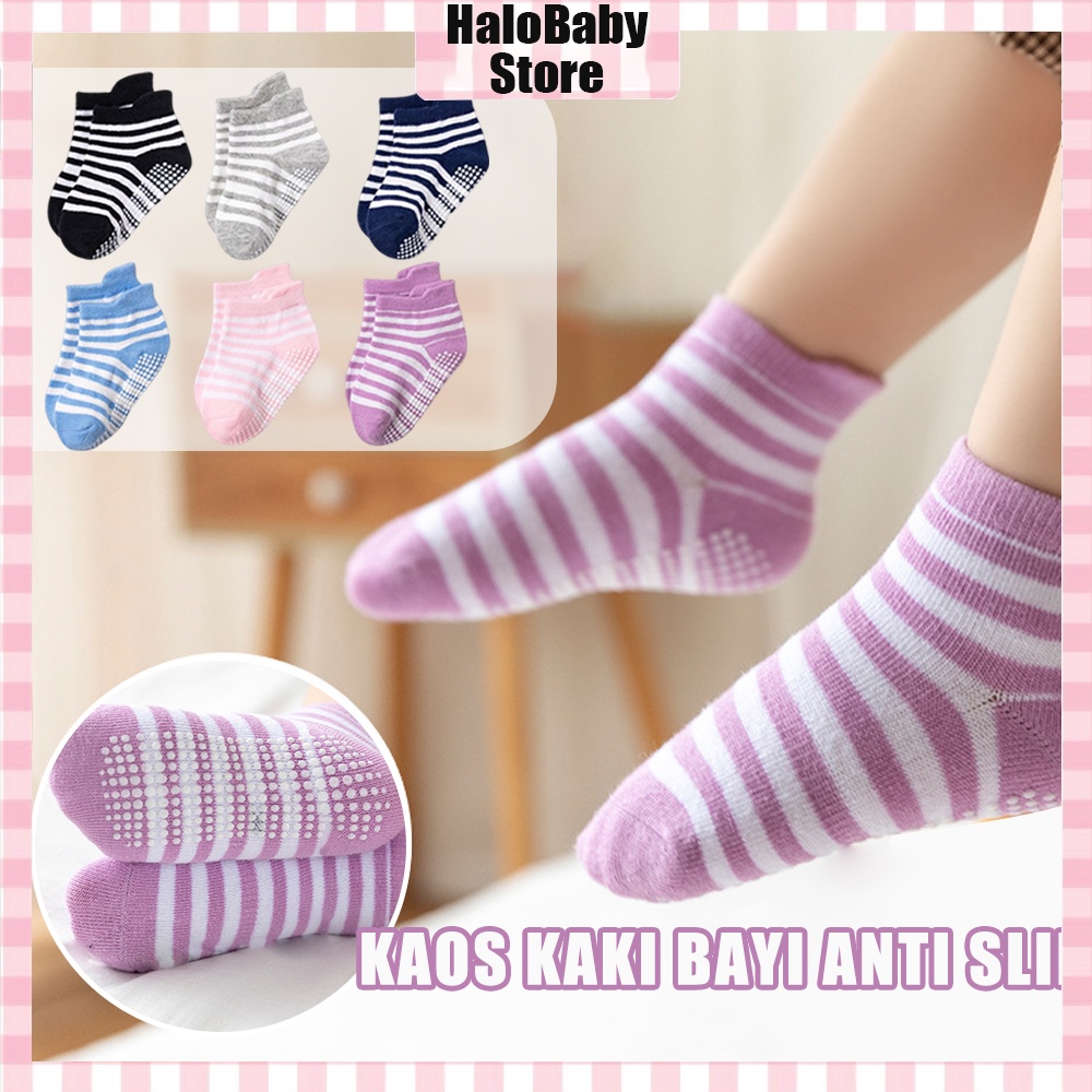 Halo Baby kaos kaki bayi kaus kaki anak anti slip baby socks