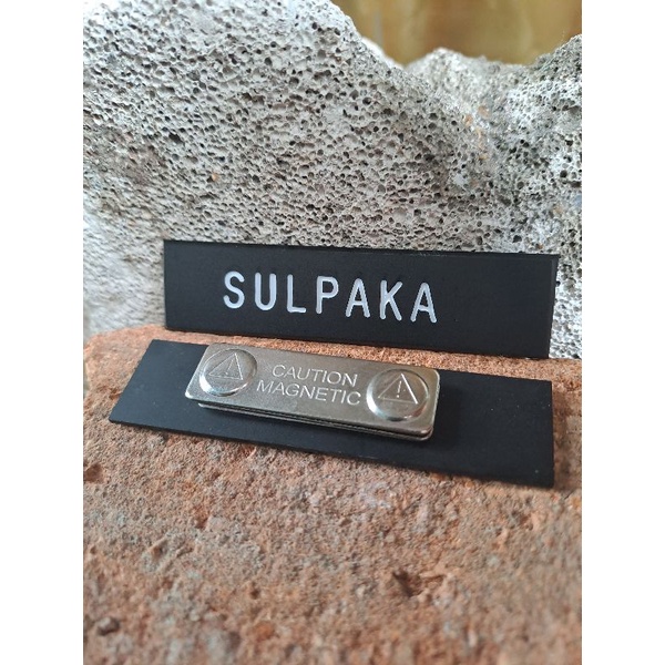 

papan nama dada magnet