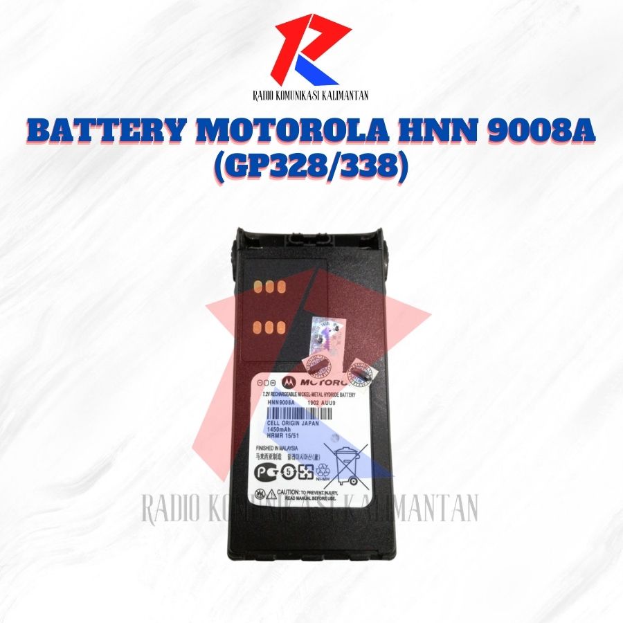 BATTERY MOTOROLA HNN 9008A (GP328/338)