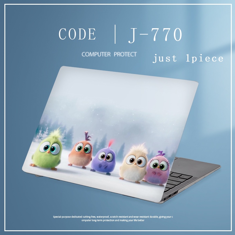 1pc Universal Custom Pola COD Cover Laptop Kartun Stiker Skins FFOR ASUS VIVOBOOK 15S ADLOBOOK E510M FX506 FX706 M5100U ROG Fl8850 Lukisan Notebook Film