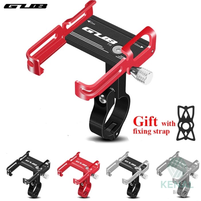 Gub P10 Holder Hp Holder Handphone Stang Sepeda Stang Motor