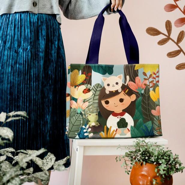 SOVLO x ILUSTRATOR LOKAL - Tote Bag MelissaChaw13