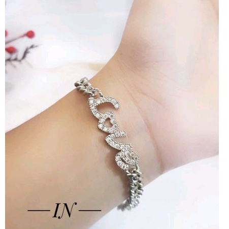 gelang xuping rantai silver Glr01