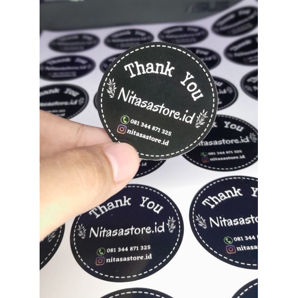 

[Bayar di tempat] C. Stiker jualan | stiker olshop || stiker bulat | stiker lucu