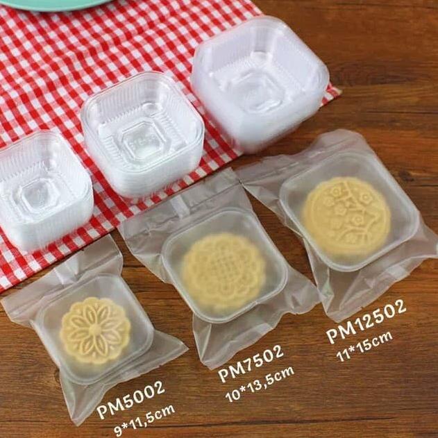 

Plastik Kue Mooncake Transparant Polos Doff PM5002