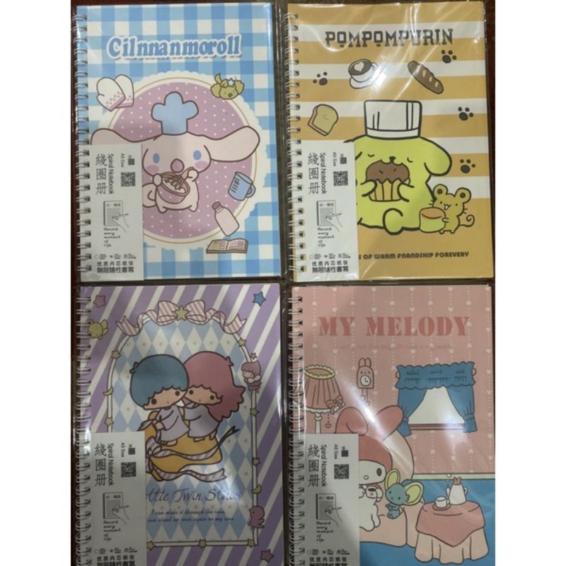 

notebook sanrio A5