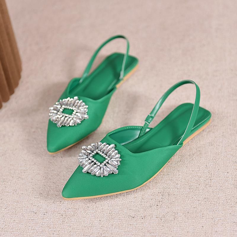 [BISA COD] 1034 Sandal Wanita Import Flat CDiamond