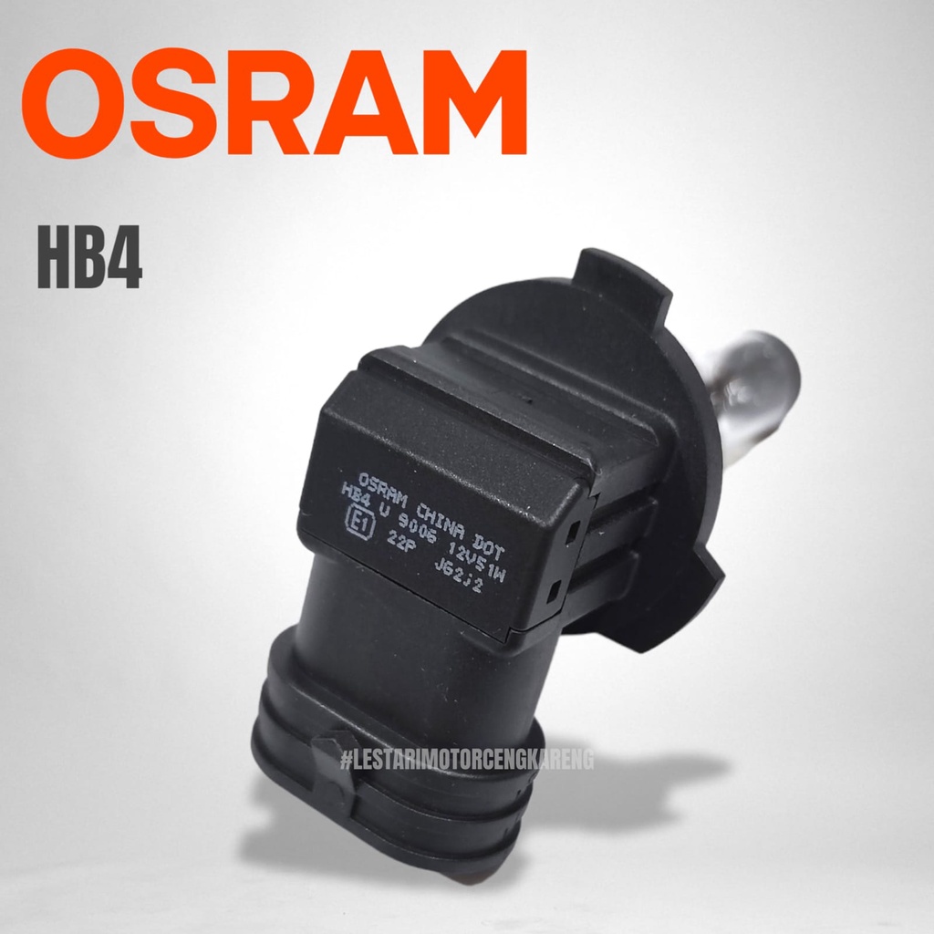 BOHLAM LAMPU HALOGEN FOGLAMP OSRAM HB4 12V 51W - P22D 9006