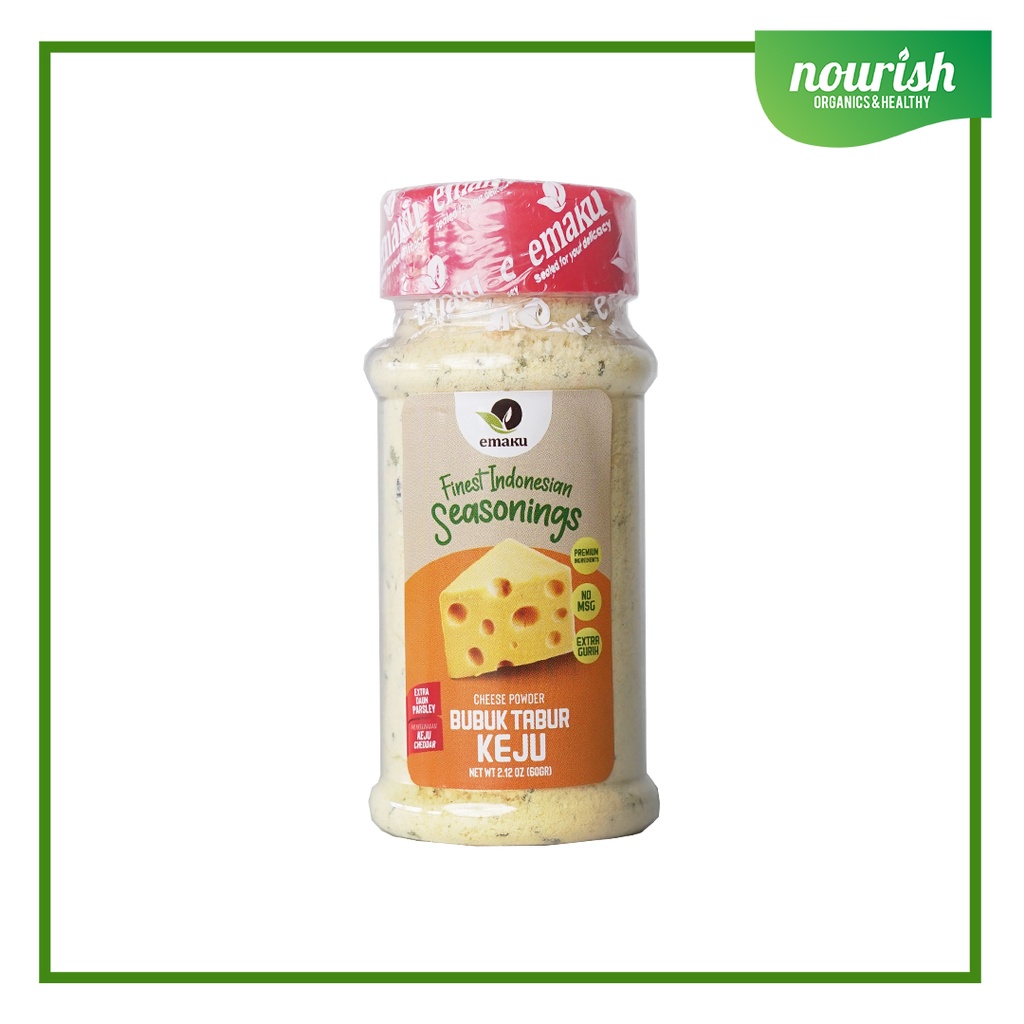 

Emaku - Seasoning Cheese Powder (Bubuk Tabur Keju) 60gr