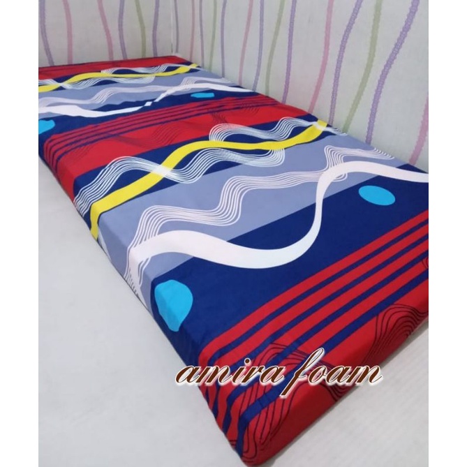 Kasur Busa Single Super Awet Motif Random