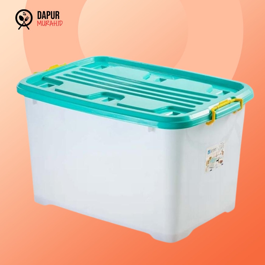 DM - EZY Container Box 150 Liter / Tempat Penyimpanan Kontainer Plastik