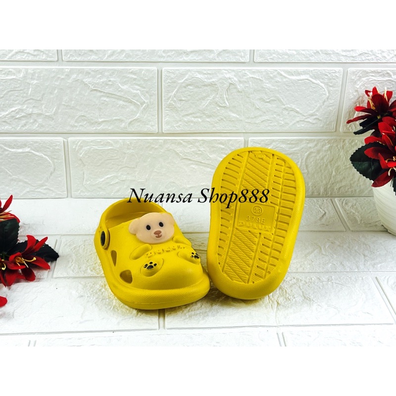 DX-378E Sandal Baim Anak Laki Laki Karakter Boneka Bear Merek Dulux Ukuran 20-25