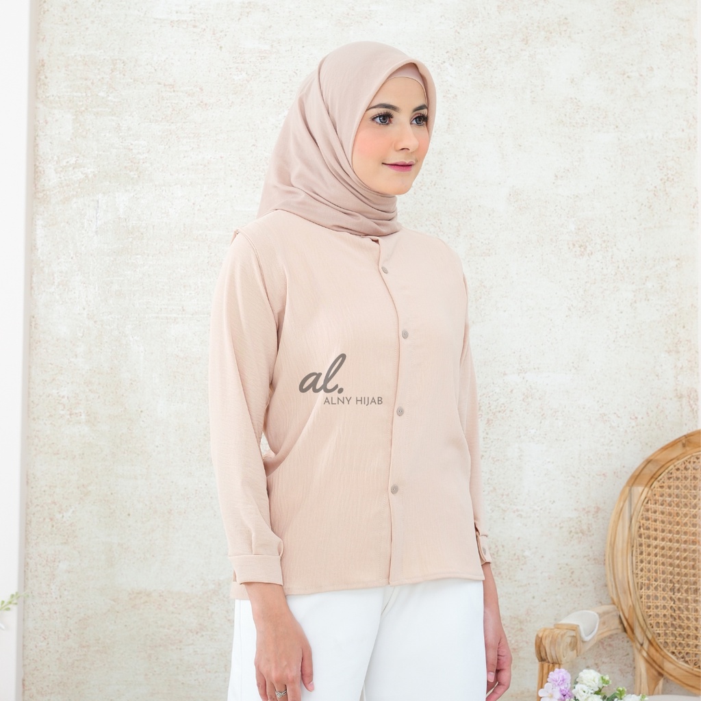 Blouse Wanita Crinkle Airflow / Kemeja Wanita / Atasan Wanita / Blouse Vella Crinkle Airflow