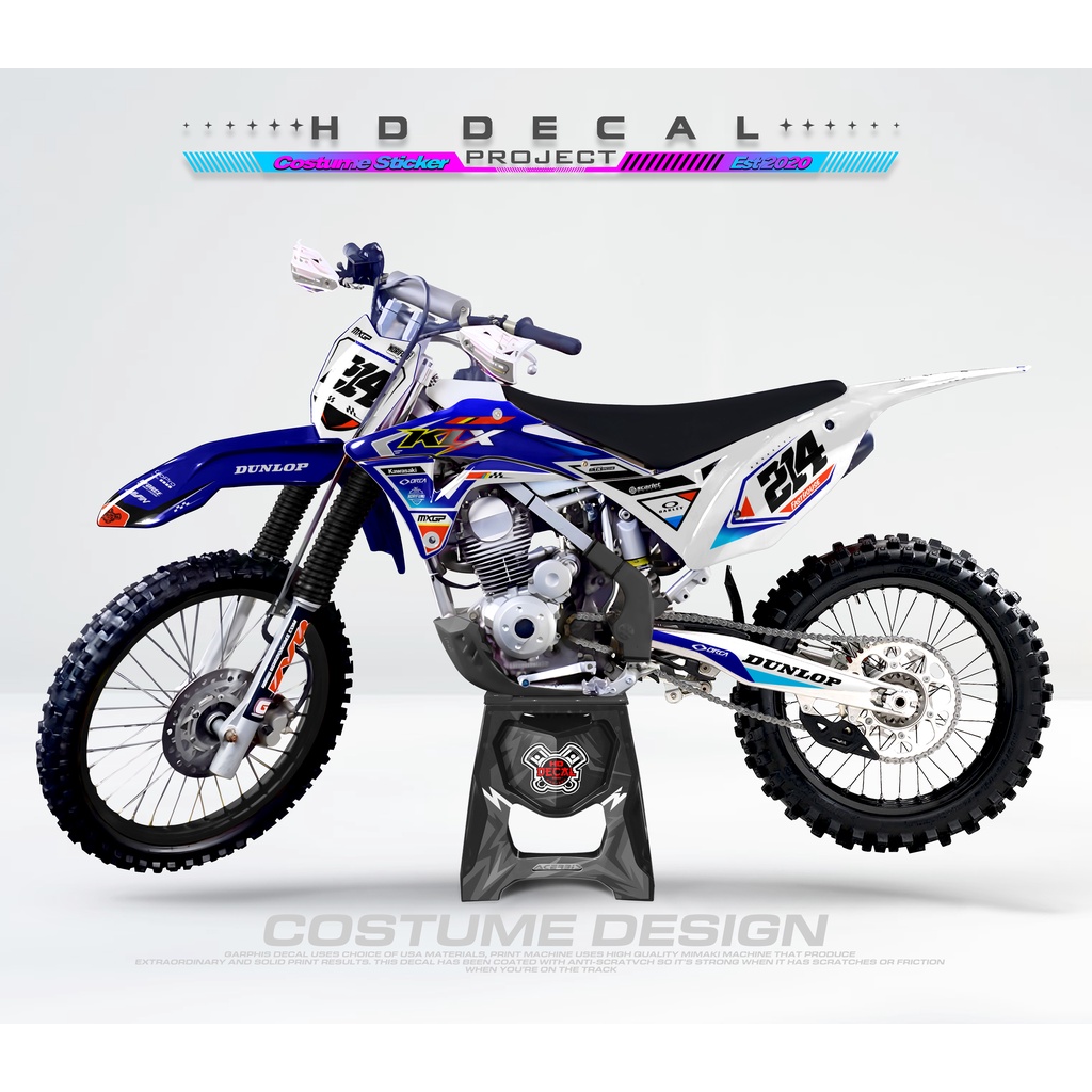 COD..DECAL KLX GORDON /KLX DTRACKER/KLXBF/KLX LAMA FULL BODY DESAIN COSTUME