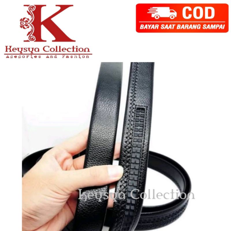 ikat pinggang pria kulit pu sabuk pria rell