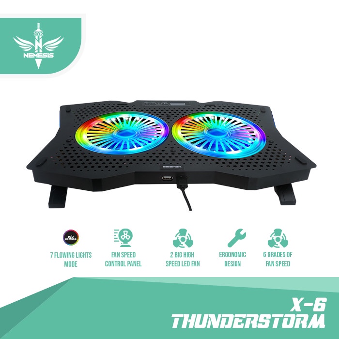 Coolingpad NYK X6 - Cooling pad NYK NEMESIS X6 THUNDERSTORM