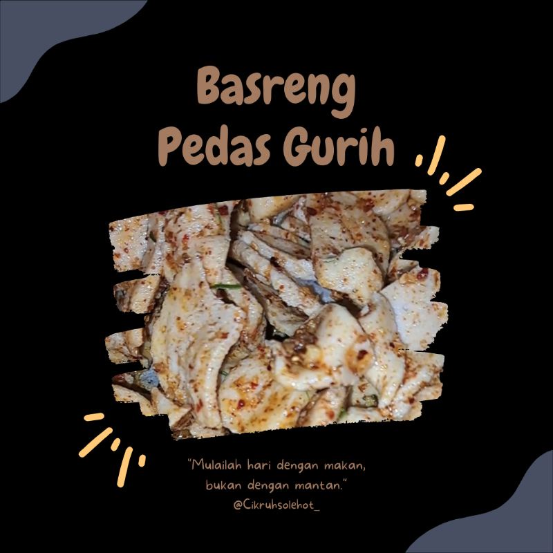 

Basreng Pedas Gurih