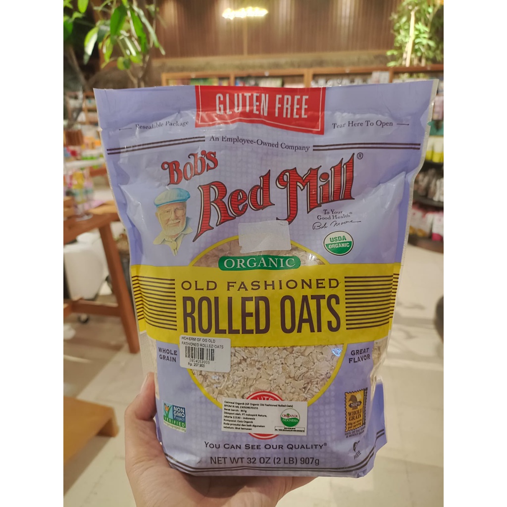 Jual Bobs Red Mill Quick Cooking Rolled Oats Gram Bobs Red Mill