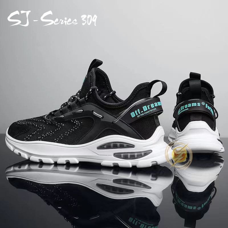 [OOS] Sepatu Sneakers Pria Fashion Buat Running atau Nongkrong Kualitas Import Premium -309