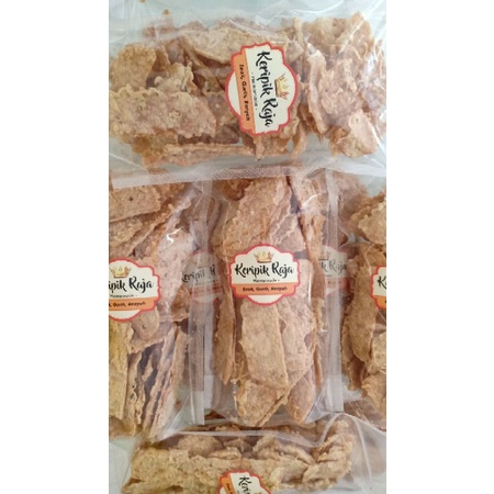 

Keripik tempe enak, gurih, renyah 200gram