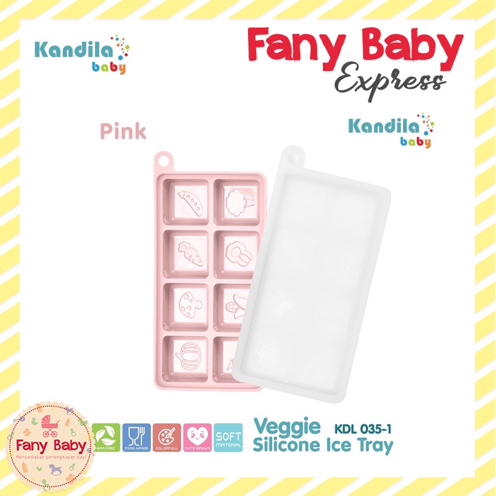 KANDILA BABY VEGGIE SILICONE ICE TRAY / KDL035-1