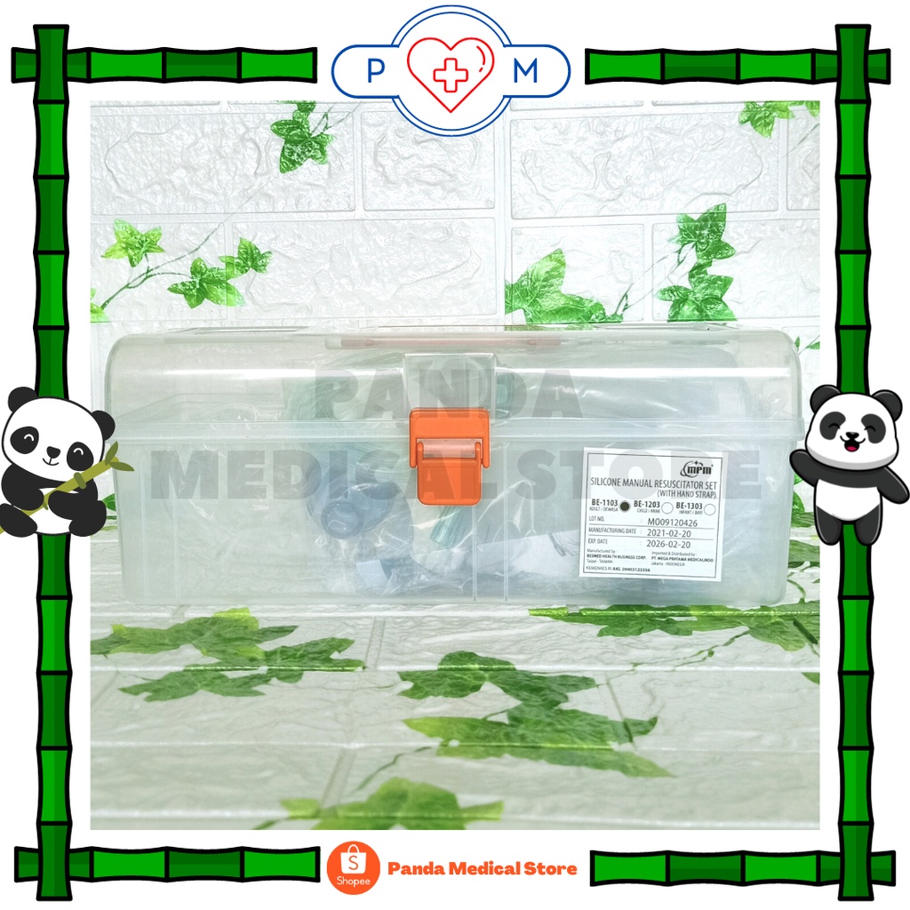 Resusitator / Disposable Resuscitator / Ambu Bag / AmbuBag Silicone Dewasa MPM