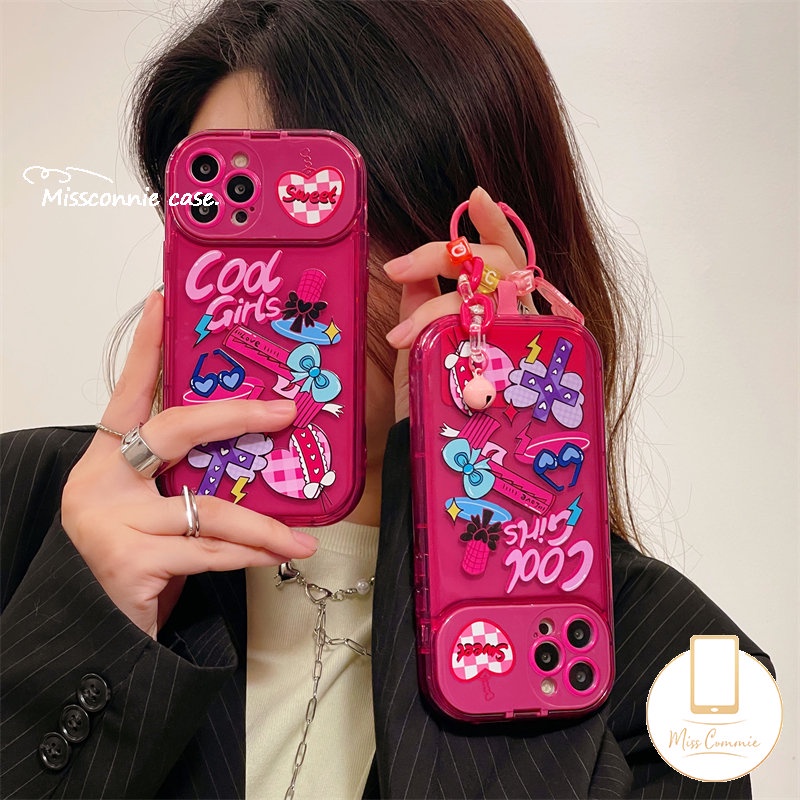 Soft Case Hp Gambar Kartun Grafiti Untuk IPhone 7 / 8plus / 11 / 12 / 13 / 14pro MAX / XR / X / XS MAX / SE 2020