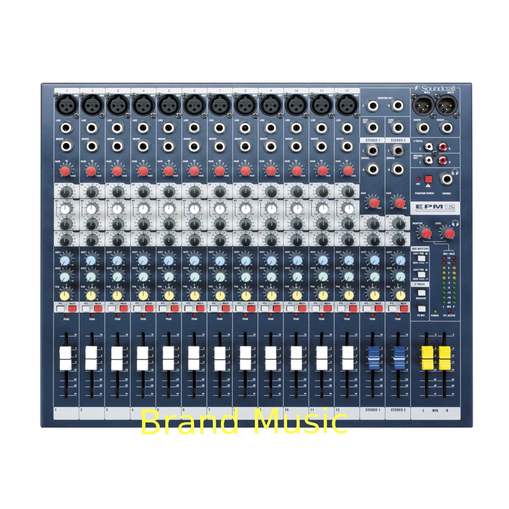 Mixer Audio Soundcraft EPM12 / Soundcraft EPM 12 / EPM-12 Original