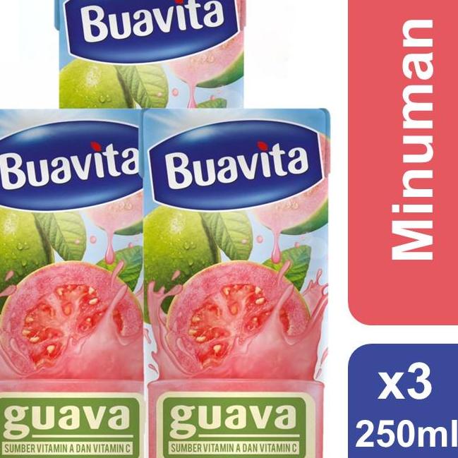

㊪ Buavita Jus Buah Jambu 250 mL ㆃ